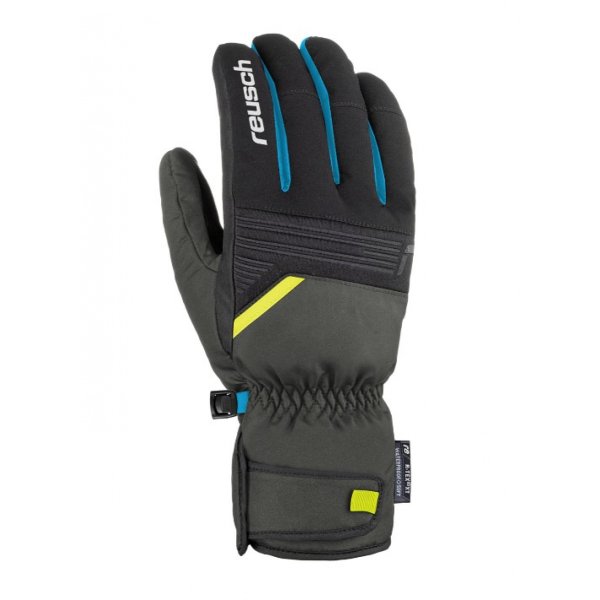 Перчатки REUSCH Bradley R-TEX XT Dark Granite/Safety Yel (10,5)
