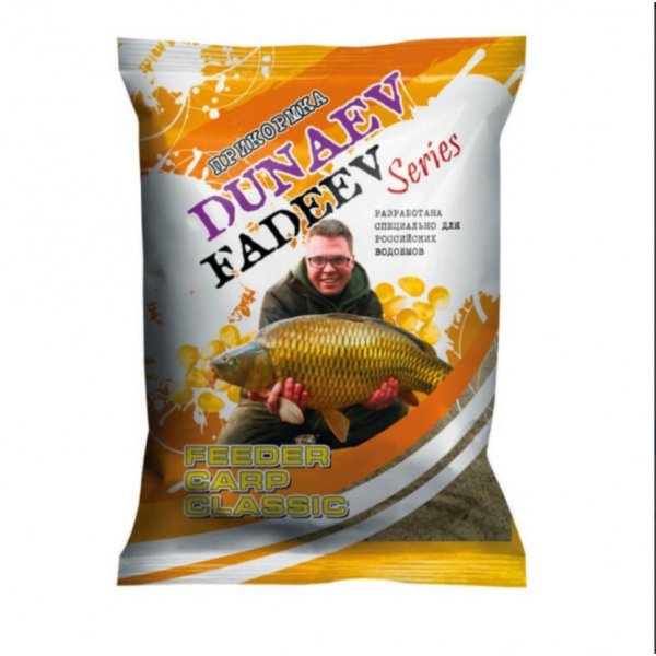 Прикормка DUNAEV-FADEEV 1кг Feeder Carp Classic