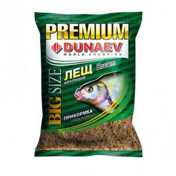 Прикормка DUNAEV-PREMIUM 1кг Лещ крупная фракция