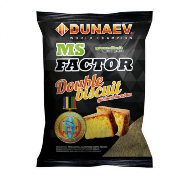 Прикормка DUNAEV-MS FACTOR 1кг Бисквитный взрыв