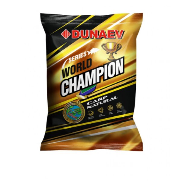 Прикормка DUNAEV WORLD CHAMPION 1кг Carp Natural