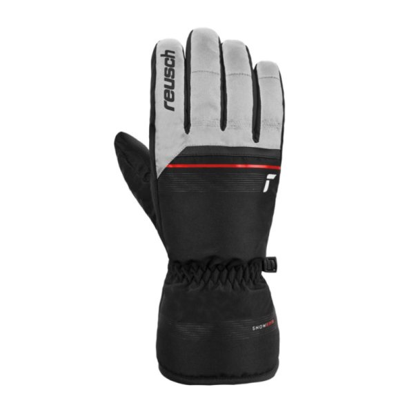 Перчатки REUSCH Snow King White/Fire Red/Black (inch (дюйм):8,5)