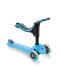 Самокат 4 в 1 Globber GO UP SPORTY PLUS LIGHTS - / Голубой