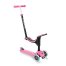 Самокат 4 в 1 Globber GO UP SPORTY PLUS LIGHTS - / Розовый