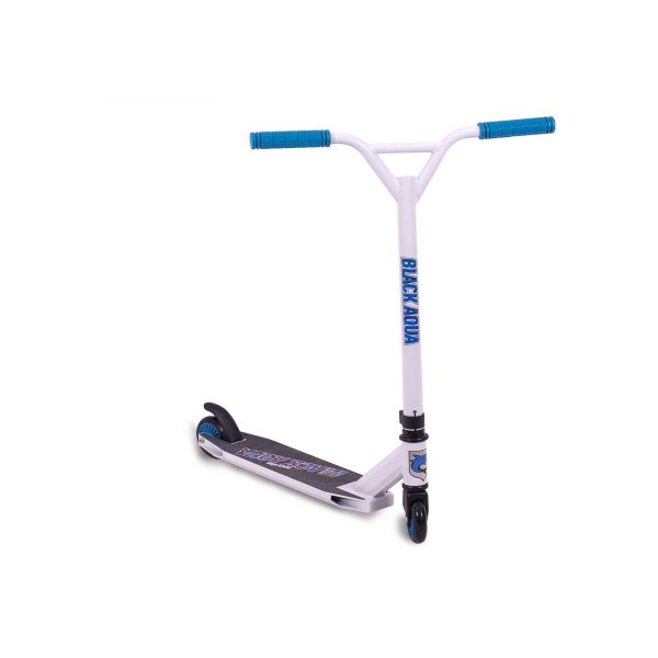 Самокат STUNT SCOOTER-1 бело-синий