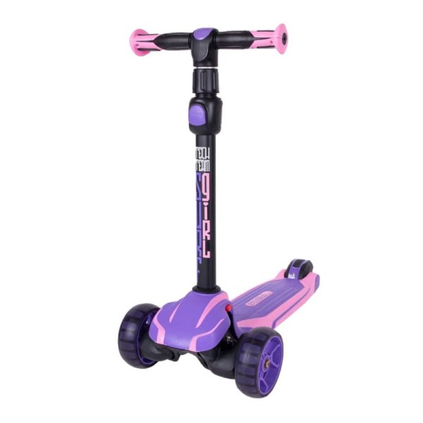 Самокат 3-х колесный TECH TEAM Surf girl pink purple