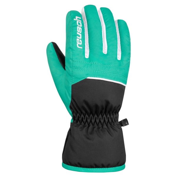 Перчатки REUSCH Alan Junior Black/Vir Green/White (дюйм:5)