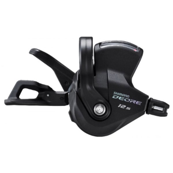 Шифтер Shimano Deore, M6100-R, прав, 12ск, на хомут, c индикатором, тр. 2050мм с SP41 1880мм