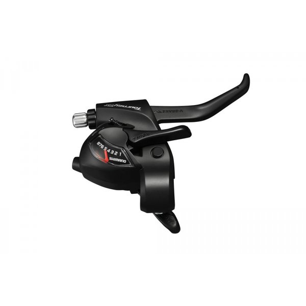 Шифтер/тормозная ручка SHIMANO Tourney, TX800, прав, 8ск, черный