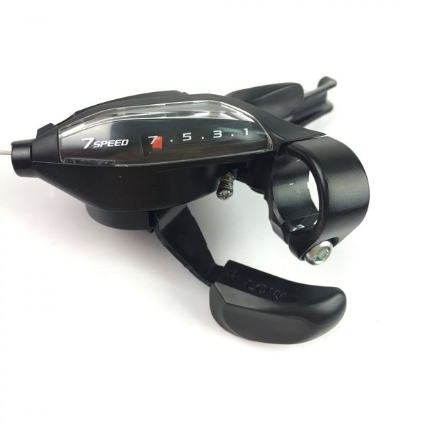 Шифтер/тормозная ручка SHIMANO ST-EF500-7R-B, прав, 7ск.