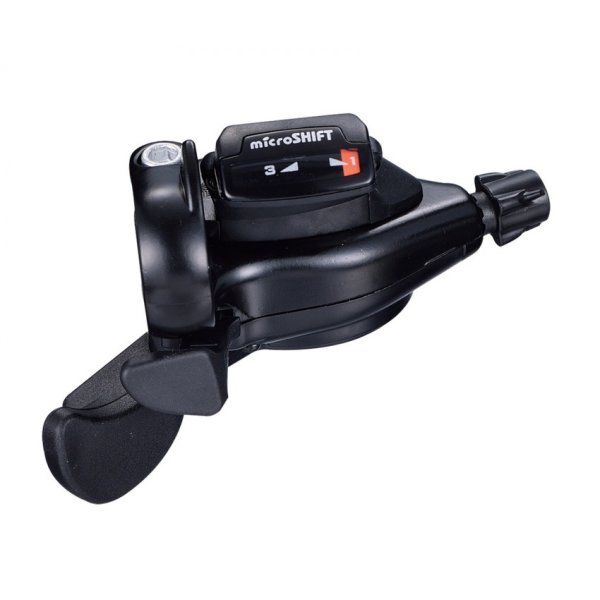 Шифтер Microshift TS71-3L, 3-х скор. с тросом 1800 мм