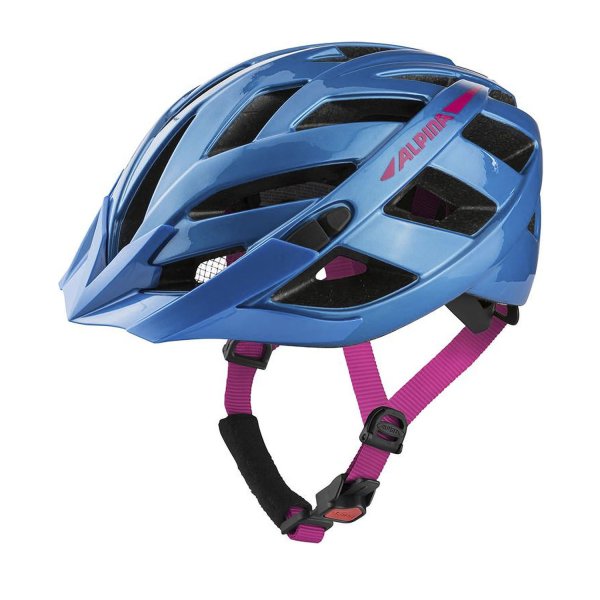 Шлем велосипедный Alpina Panoma 2.0 True Blue-Pink Gloss (см:56-59)