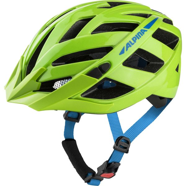 Шлем велосипедный Alpina Panoma 2.0 Green-Blue Gloss (см:56-59)