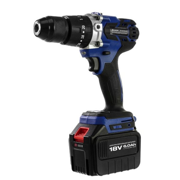 Шуруповерт-электробур Nisus 18V 6A 120 Нм (N-LB176-N)