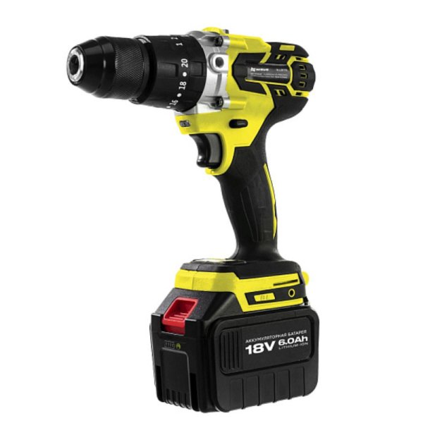 Шуруповерт-электробур Nisus 18V 6A 150 Нм (N-LB176S)