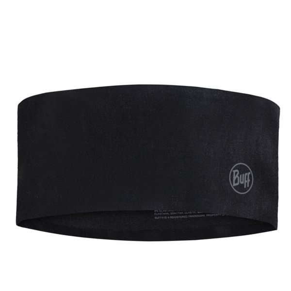 Повязка Buff Coolnet UV+ Wide Solid Black (US:one size)