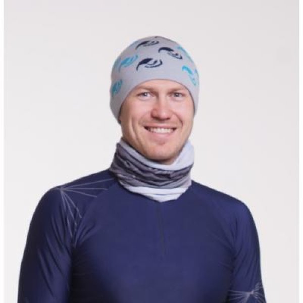 Шапка NordSki Logo gray (one size)