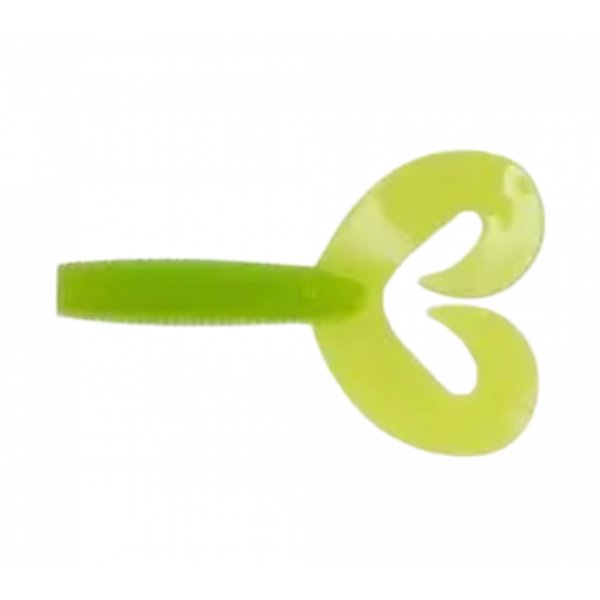 Твистер Helios Credo Double Tail 2,95/7,5см Lime (HS-12-008-N-20)