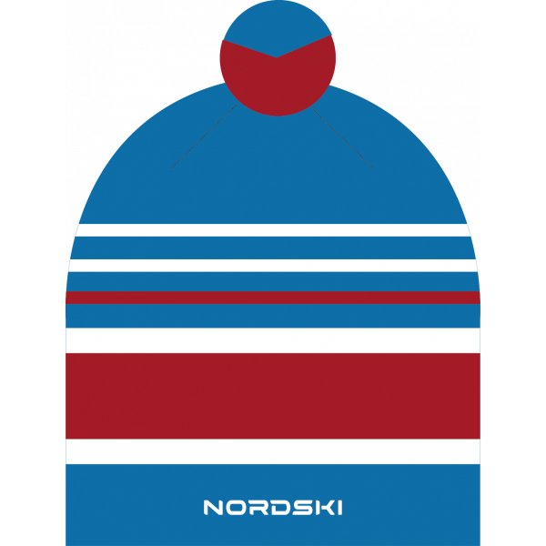 Шапка Nordski Bright Blue Rus (one size)