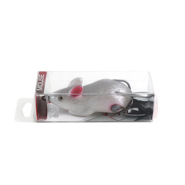 Мышь-незацепляйка Namazu MOUSE с лепестками, 76мм, 26г, цвет 17, крючок-двойник YR Hooks (BN) № 2/0