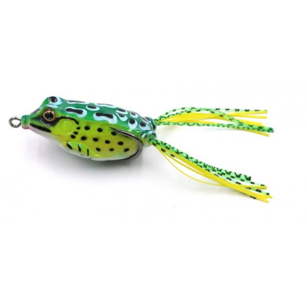 Лягушка-незацепляйка Namazu FROG, 45 мм, 6 г, цвет 15, крючок-двойник YR Hooks (BN) 1/0/400/200/