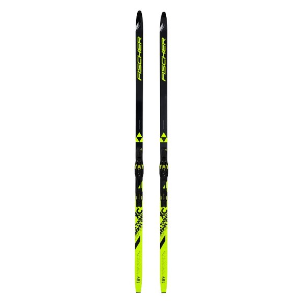 Лыжи FISCHER TWIN SKIN SPORT EF YELLOW MOUNTED (194см) (с креплениями), арт.NV79824 (FA 37) 55-70кг