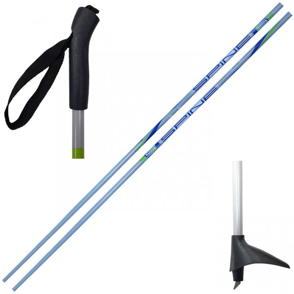 Палки лыжные алюминиевые SPINE 145 см
